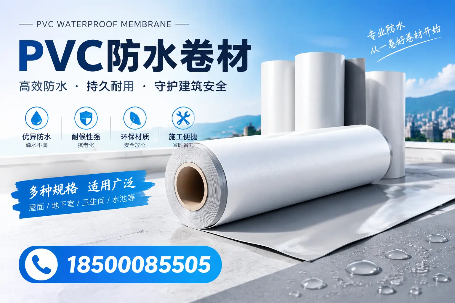 如何选择适合的PVC防水卷材？专家为您解答南通的需求